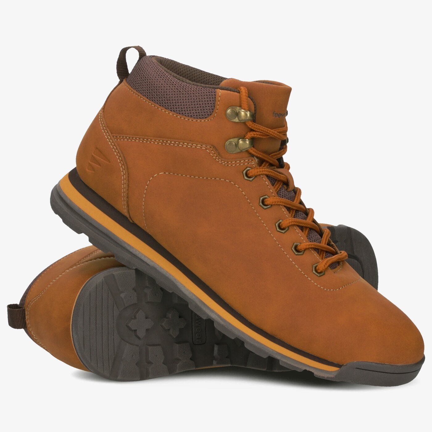 Buty outdoor męskie FEEWEAR TUMBA fwmo219001 kolor brązowy