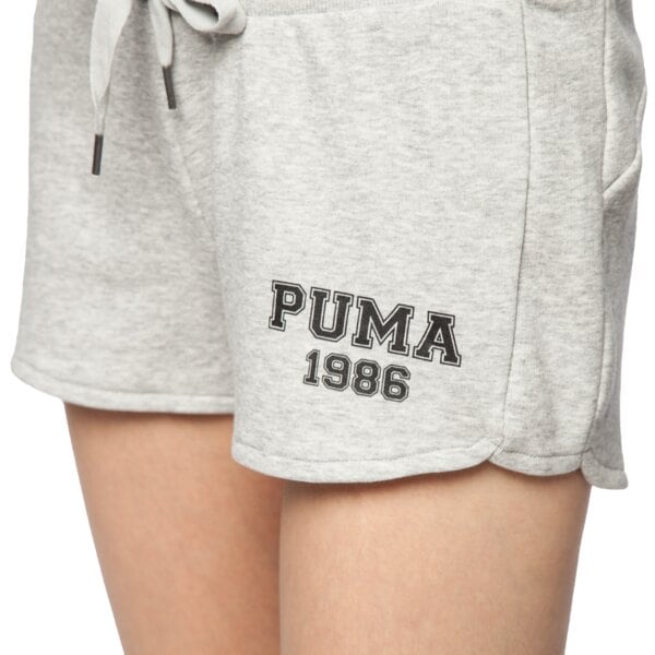 Spodenki damskie PUMA SZORTY STYLE ATHL SHORTS 83640303 kolor szary