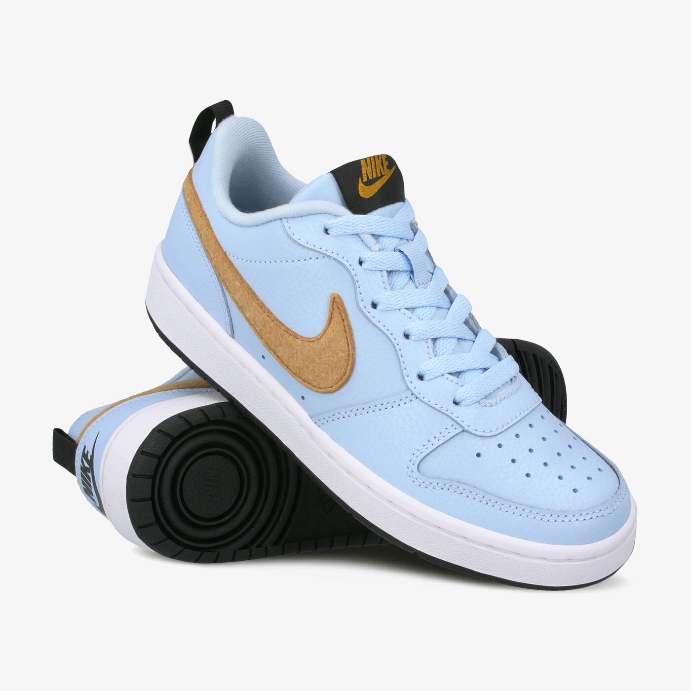 Buty dziecięce NIKE COURT BOROUGH LOW 2 cq4015-400 kolor niebieski