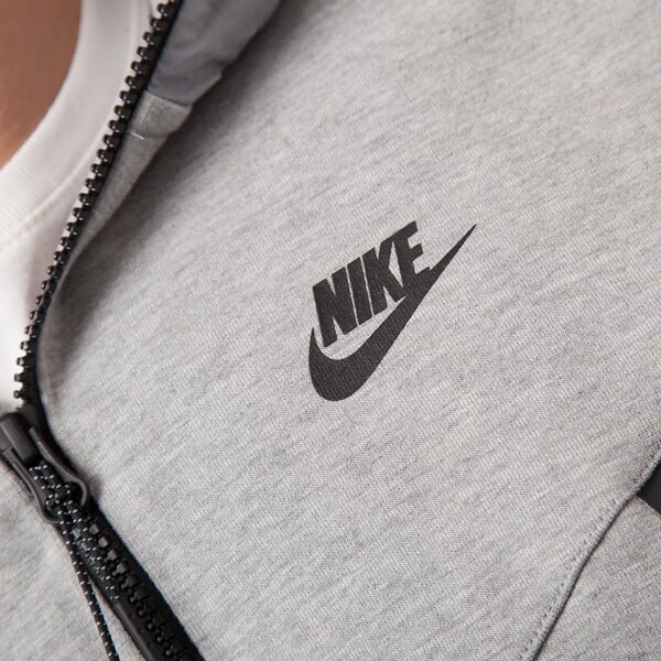 Bluza męska NIKE BLUZA TECH FLEECE WRSUPER 642958064 kolor szary