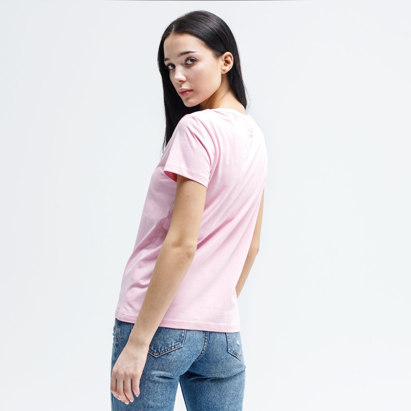 Koszulka damska UMBRO T-SHIRT WHITEROSE ul120tsd34001 kolor różowy