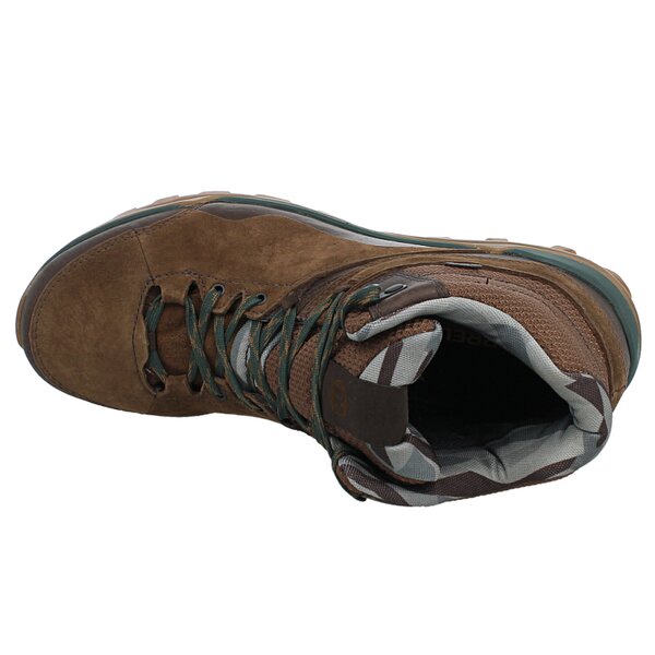 Buty outdoor męskie MERRELL FRAXION MID W/P j32161 kolor brązowy