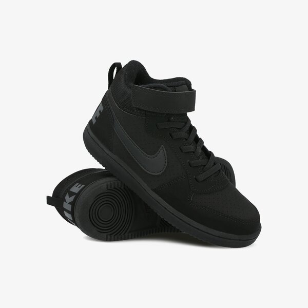 Buty dziecięce NIKE COURT BOROUGH MID (PSV) 870026-001 kolor czarny