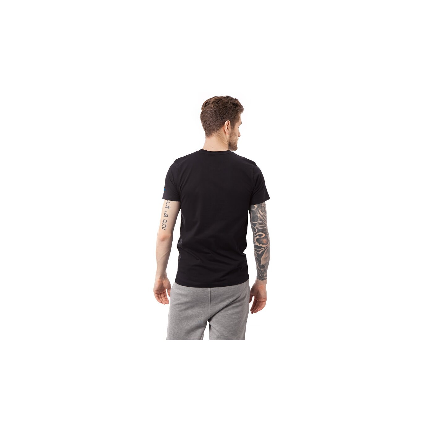 Koszulka męska NEW ERA T-SHIRT VISOR STICKY 11136456 kolor czarny