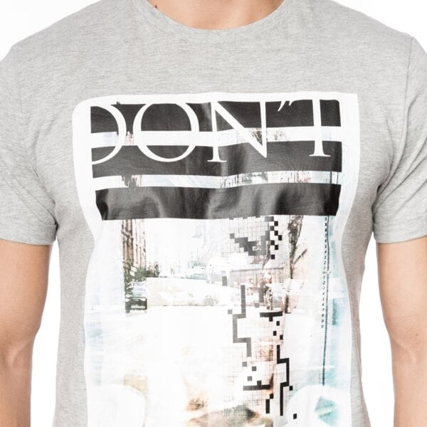 Koszulka męska FEEWEAR T-SHIRT KOMODO fw16tsmpr071 kolor szary