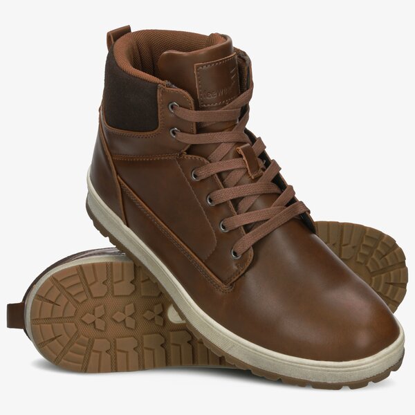 Buty outdoor męskie FEEWEAR GENDO fwmo219005 kolor brązowy