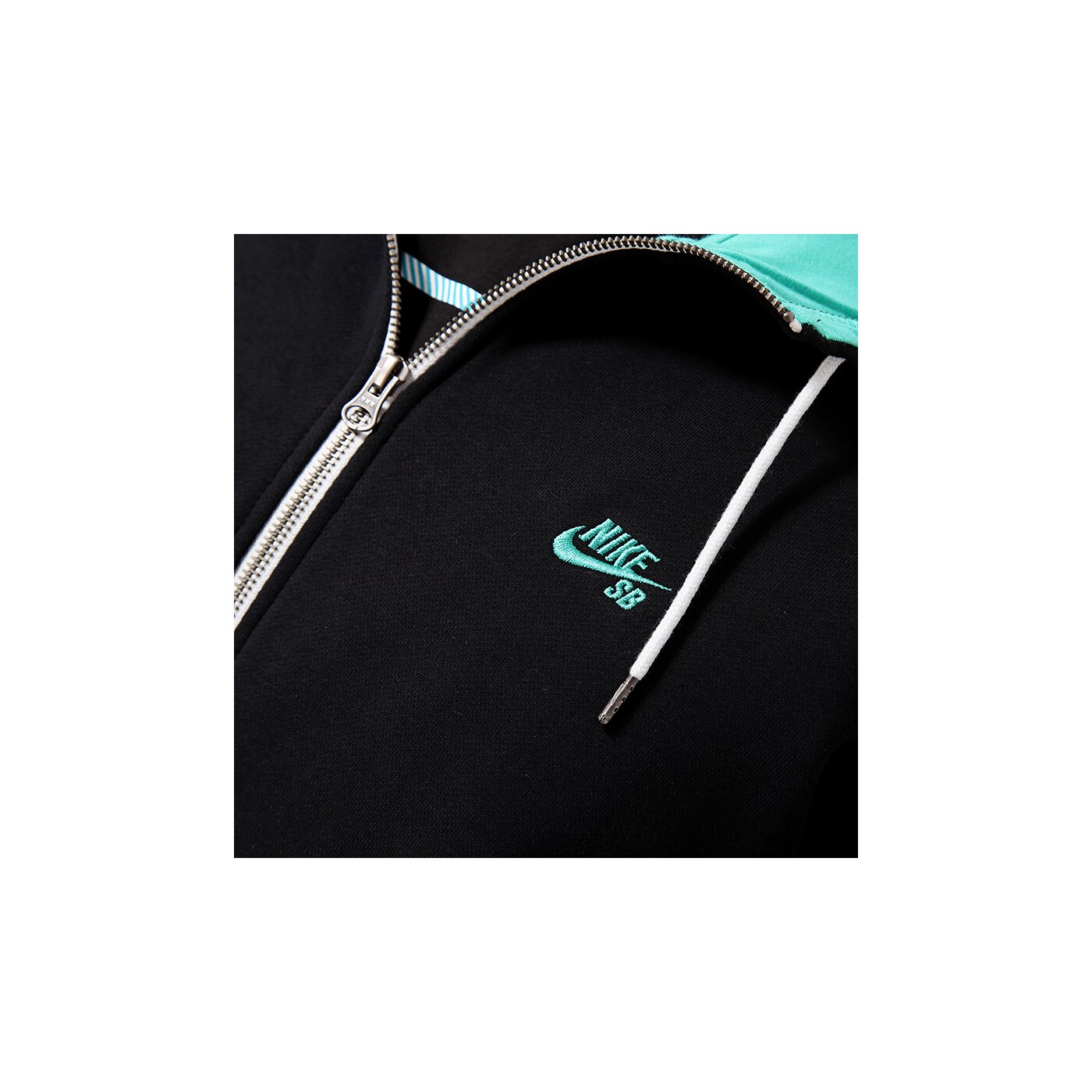 Bluza męska NIKE BLUZA SB ICON FULL ZIP HOODIE 618512014 kolor czarny