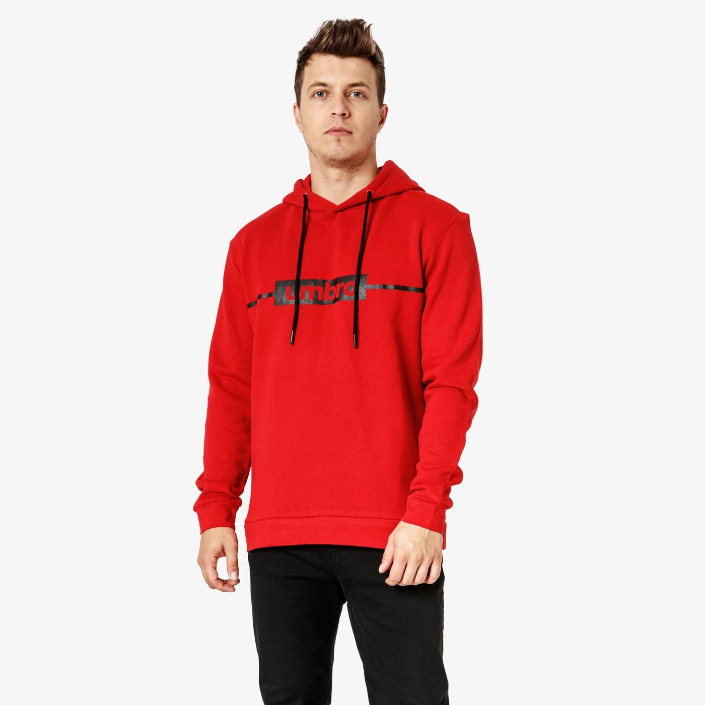 Bluza męska UMBRO BLUZA OBSYDIAN ul38blm08001 kolor czerwony