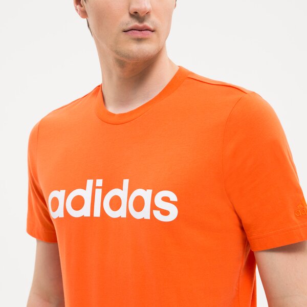 Koszulka męska ADIDAS T-SHIRT SS M LIN SJ T hl2227 kolor pomarańczowy