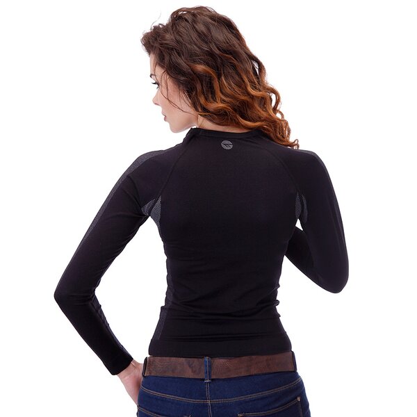 Koszulka damska HI TEC-T-SHIRT LADY MARITA new lady marita kolor czarny