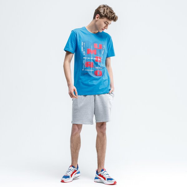 Koszulka męska UMBRO T-SHIRT STROLO ul120tsm38002 kolor niebieski