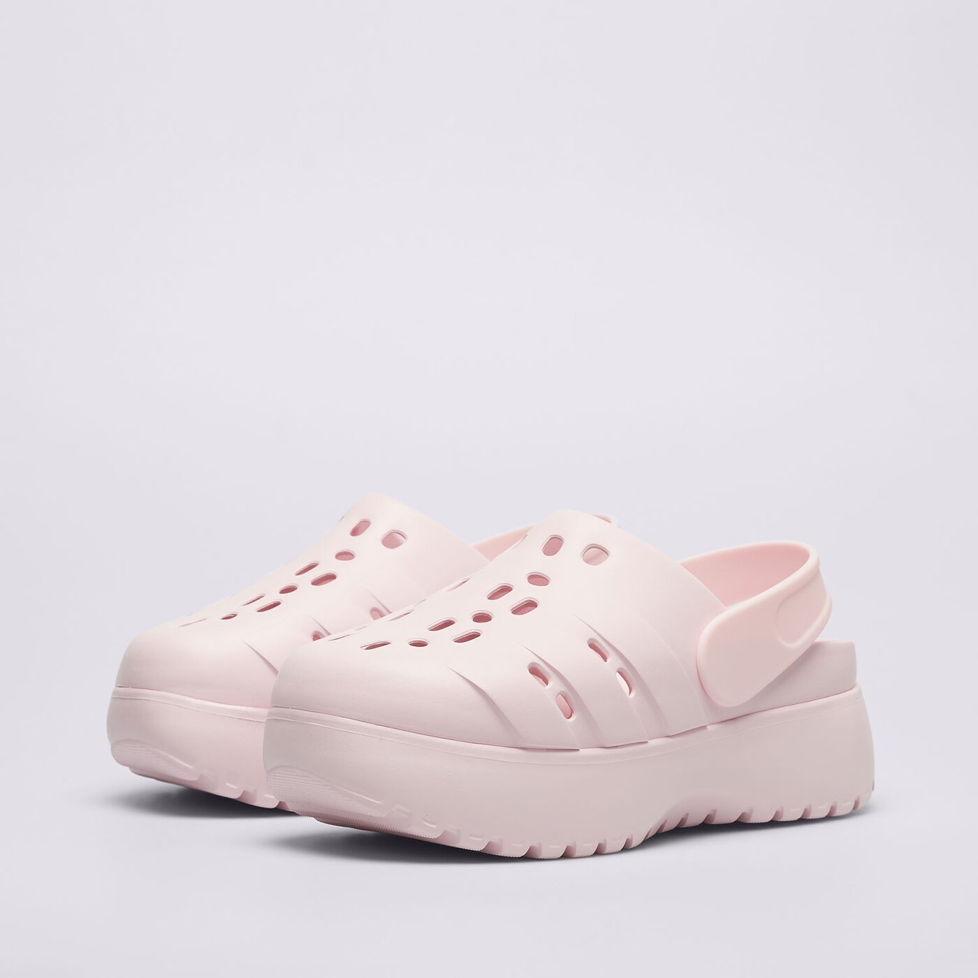ADIDAS ADILETTE CLOG PLATFORM (JR2626) różowy Damskie Sandały