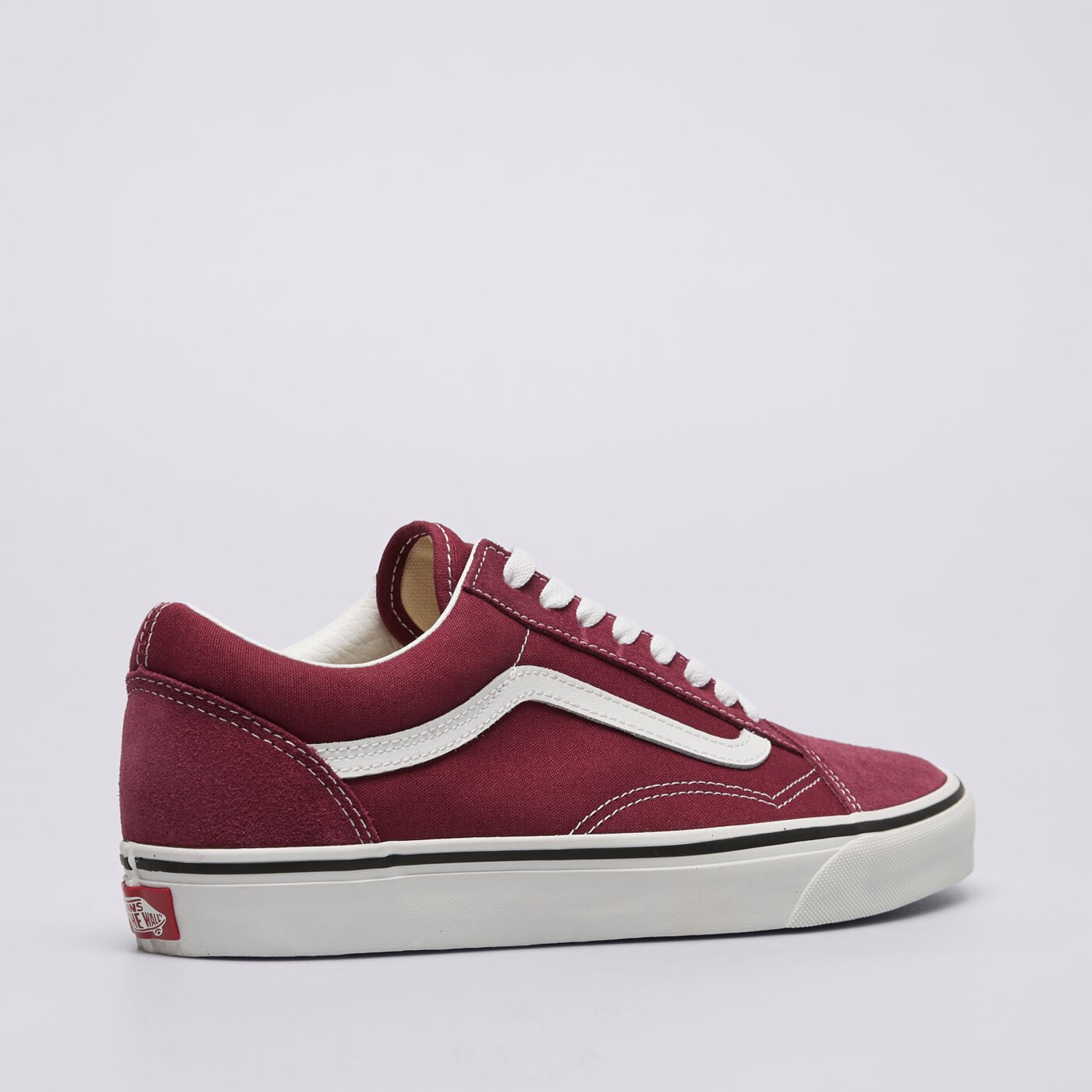 Buty sportowe męskie VANS OLD SKOOL  vn000cr5zcf kolor bordowy