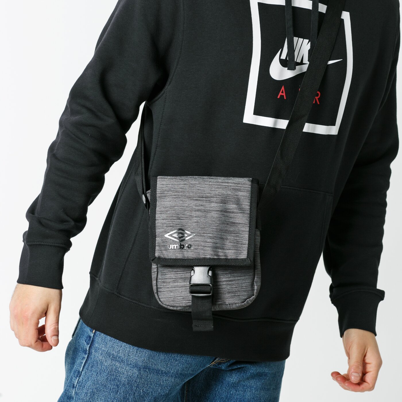 Torba sportowa damska UMBRO TOREBKA TRINS ul120tom35002 kolor szary