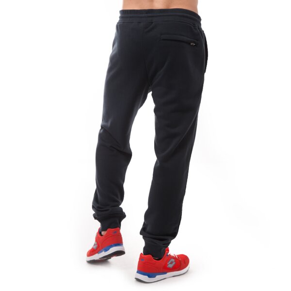Spodnie dresowe męskie LOTTO SPODNIE KOPTER lo15spm08001 kolor granatowy
