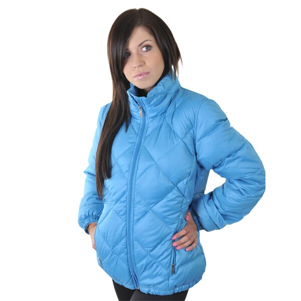 Kurtka zimowa damska REEBOK KURTKA VAL DOWN JKT FEATHER BLUE o44965 kolor niebieski