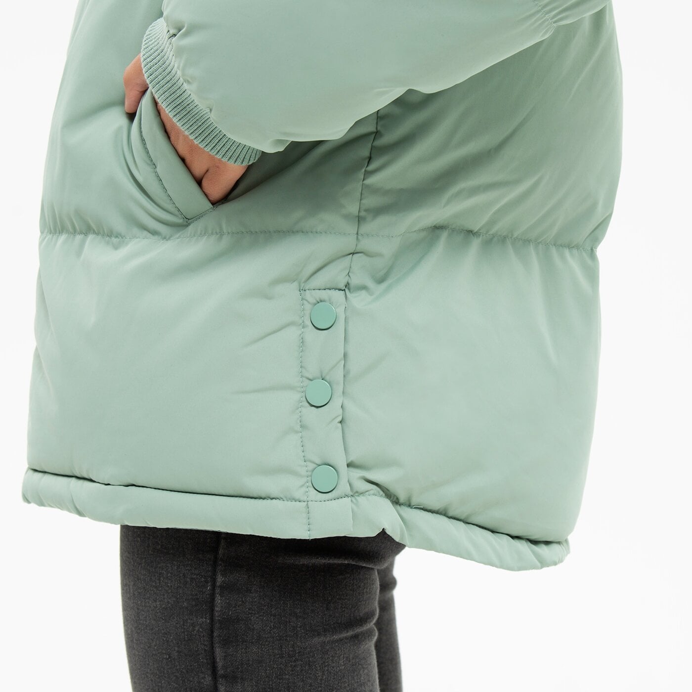 Kurtka zimowa damska UP8 KURTKA ZIMOWA LARKE up322kud10001 kolor zielony