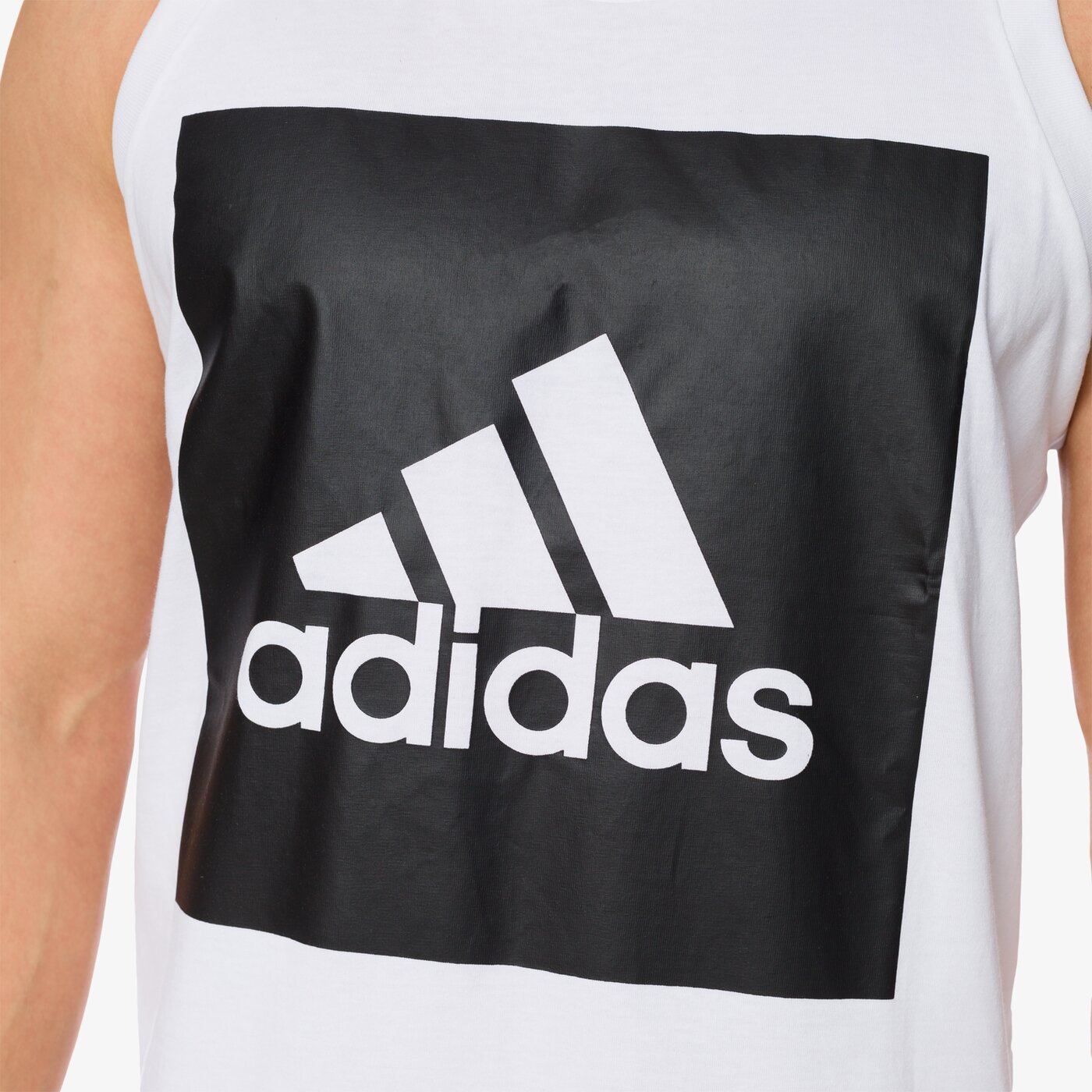 Tank top męski ADIDAS TANK ESS TANK s98704 kolor biały