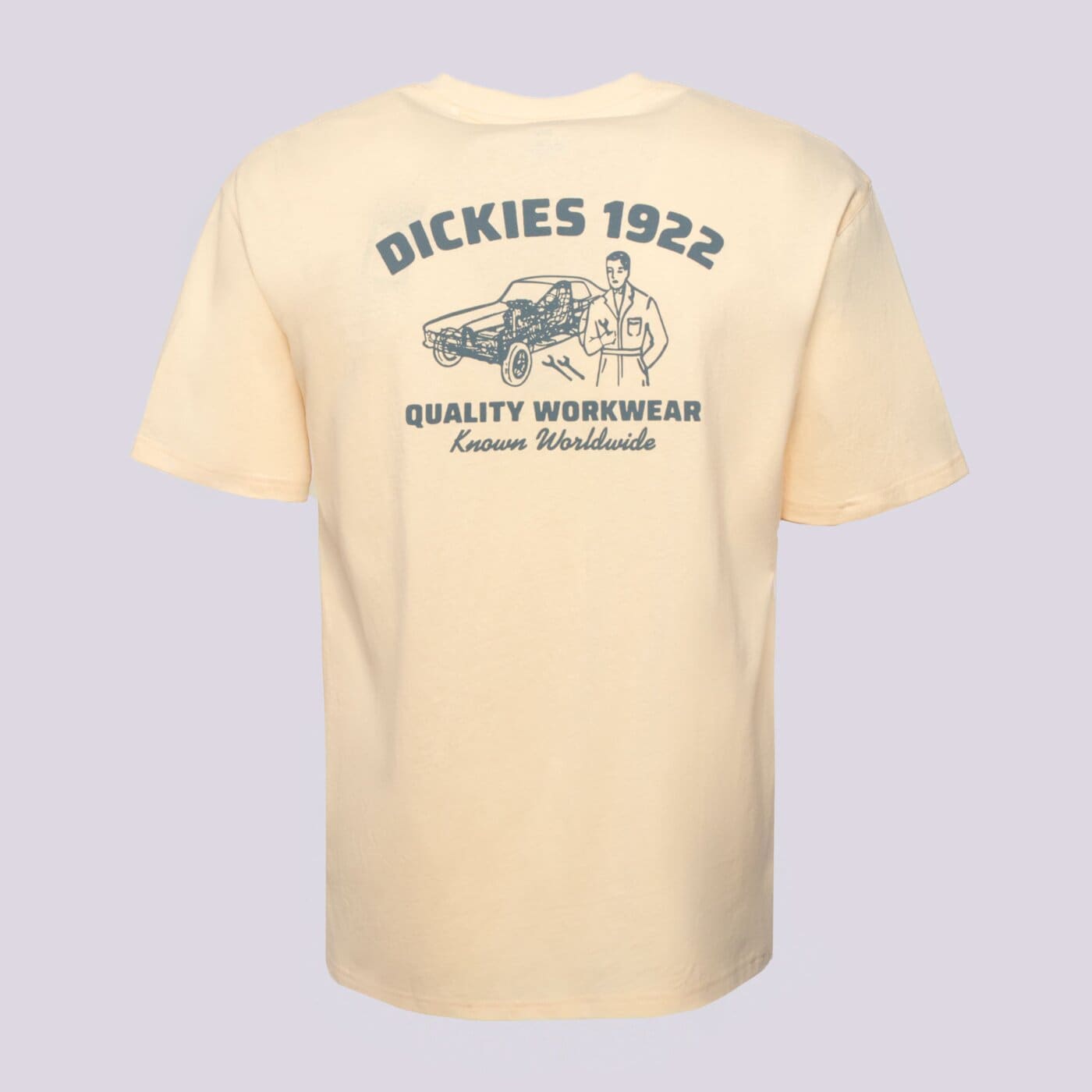 Koszulka męska DICKIES T-SHIRT MECHANIC SS TEE dk0a4z96k531 kolor beżowy