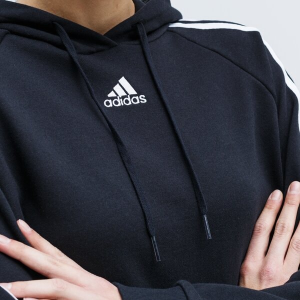 Bluza damska ADIDAS BLUZA Z KAPTUREM W 3S HD gl1460 kolor czarny