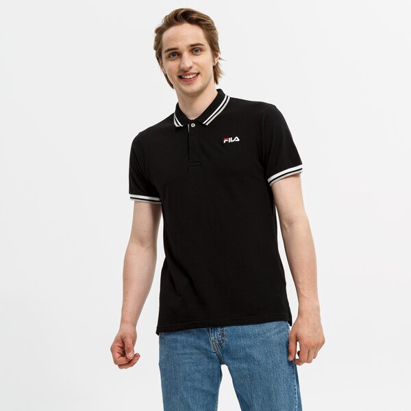 Koszulka polo męska FILA POLO PAZZO ss17spm041237 kolor czarny