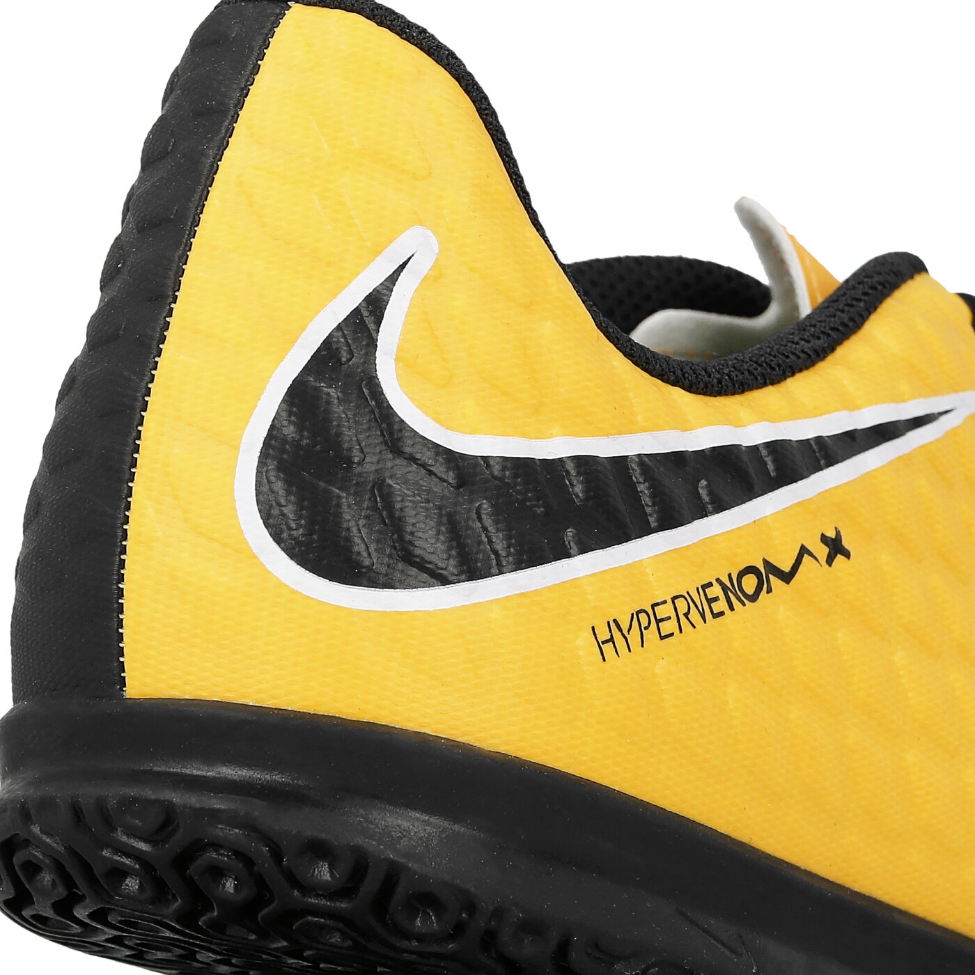 Buty piłkarskie dla dzieci NIKE HYPERVENOM PH III IC JR 852583-801 kolor pomarańczowy