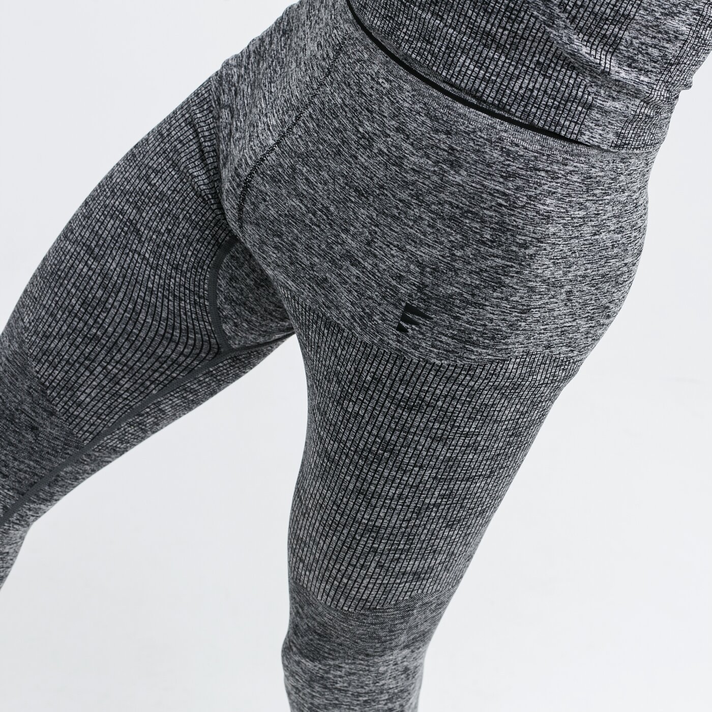 Spodnie dresowe męskie FEEWEAR LEGGINGS TERMICZNE WALRUS fw39bim51003 kolor szary