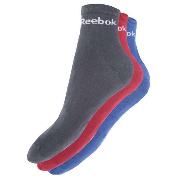 Skarpetki damskie REEBOK SKARPETY 3PK ANKLE THIN z63350 kolor multicolor