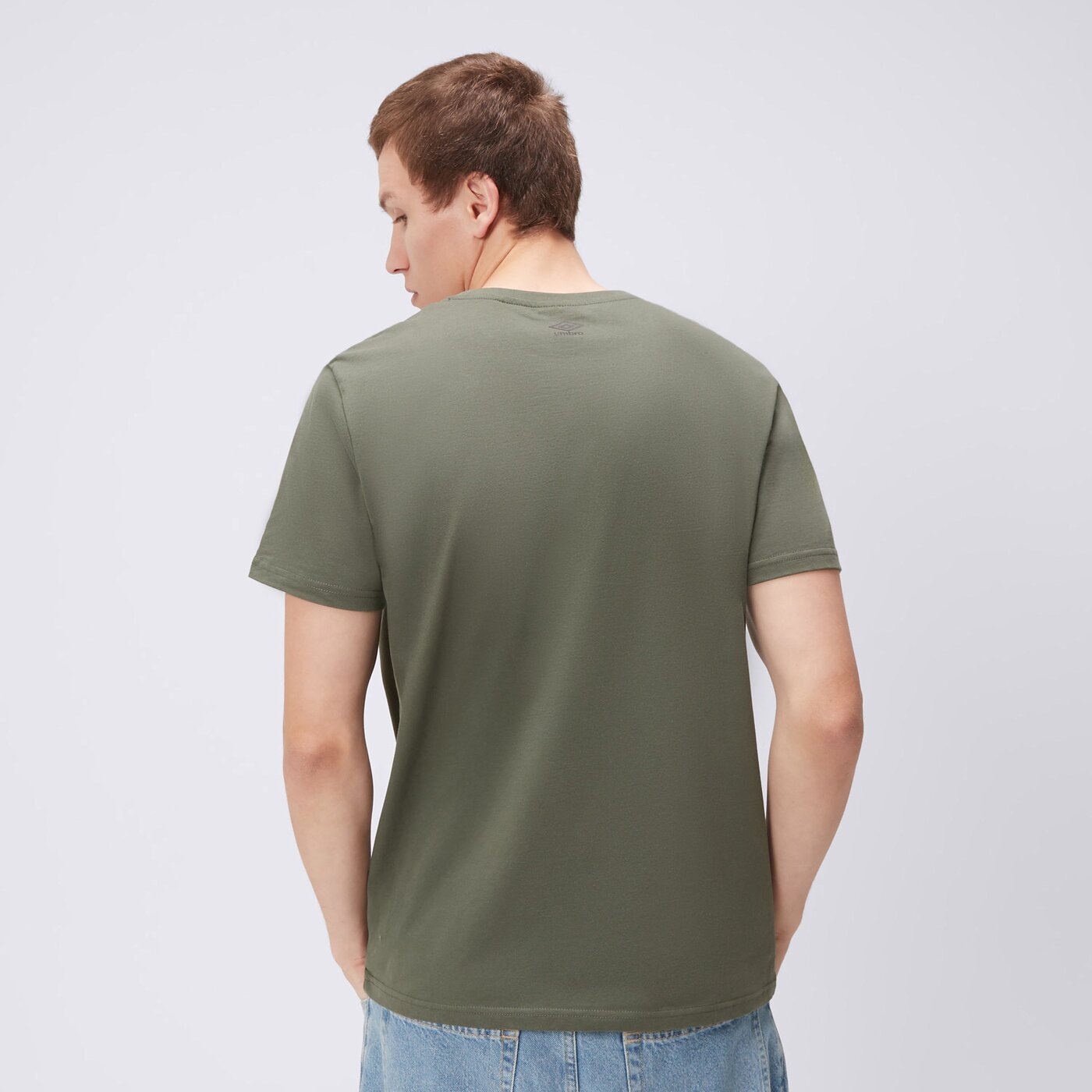 Koszulka męska UMBRO T-SHIRT UMBRO MARLON ul325tsm90006 kolor khaki