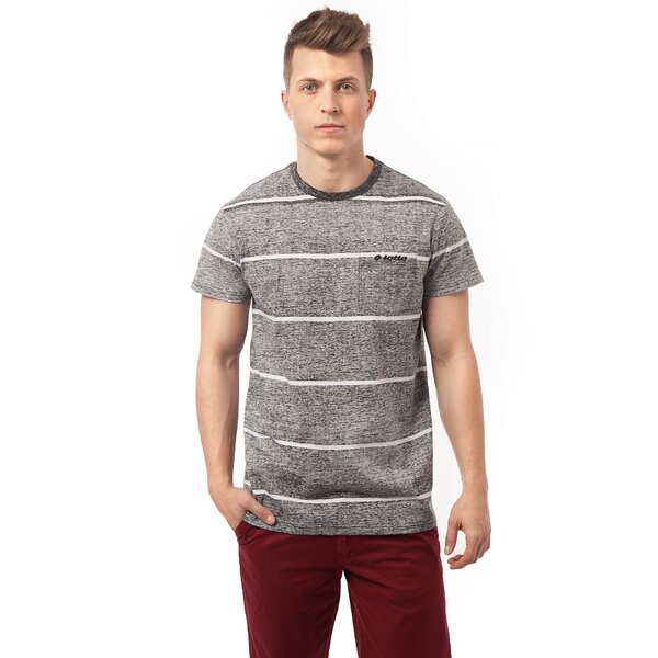 Koszulka męska LOTTO T-SHIRT SYWIO lo15tsm71001 kolor szary