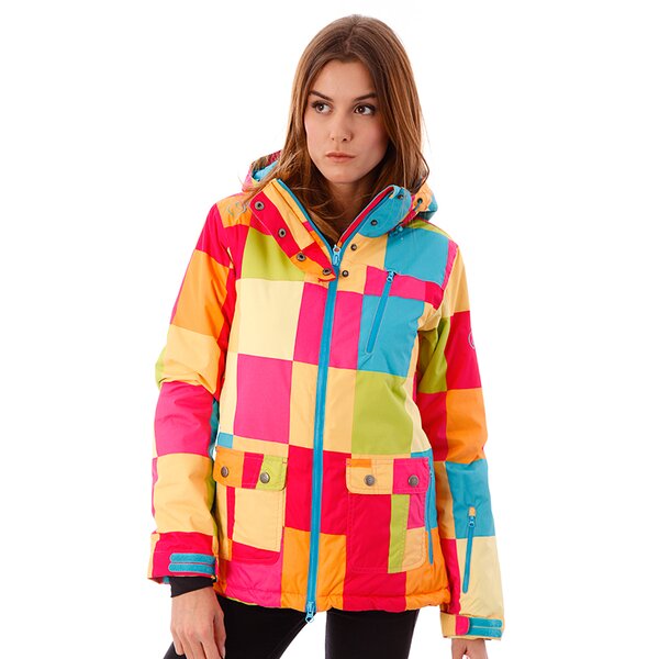 Kurtka zimowa damska FEEWEAR KURTKA WERONA fw33kud23001 kolor multicolor
