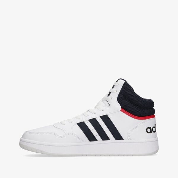 Buty sportowe męskie ADIDAS HOOPS 3.0 MID gy5543 kolor biały