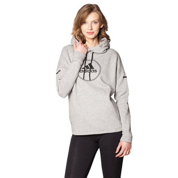 Bluza damska ADIDAS BLUZA OH HOODY aj6440 kolor szary