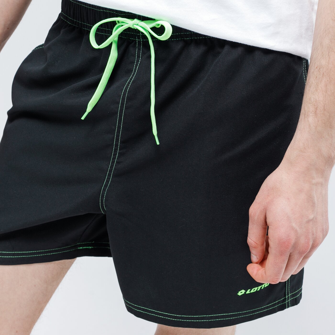 Kąpielówki męskie LOTTO SZORTY STEEN lo120kom06002 kolor czarny