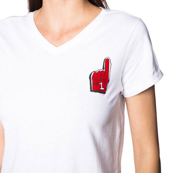 Koszulka damska LOTTO T-SHIRT ALFA lo36tsd10001 kolor biały