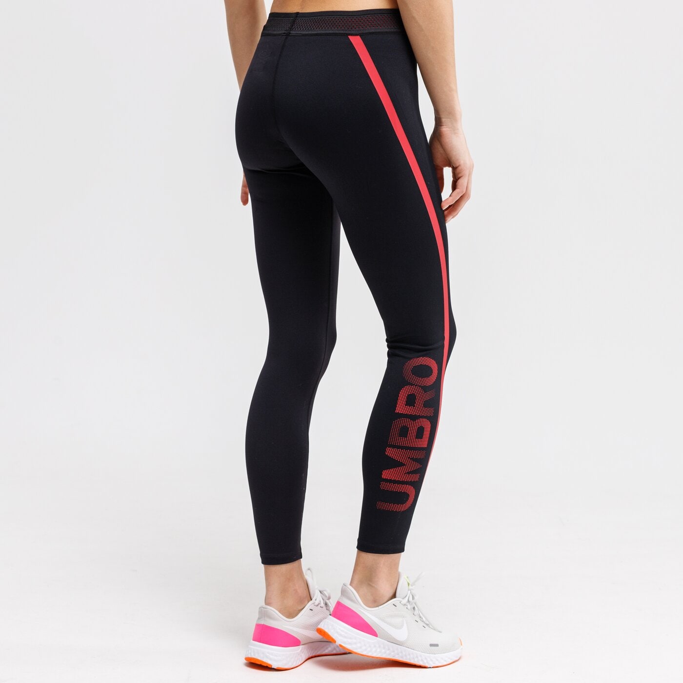 Spodnie dresowe damskie UMBRO LEGGINGS WILLOW ul121spd40001 kolor czarny