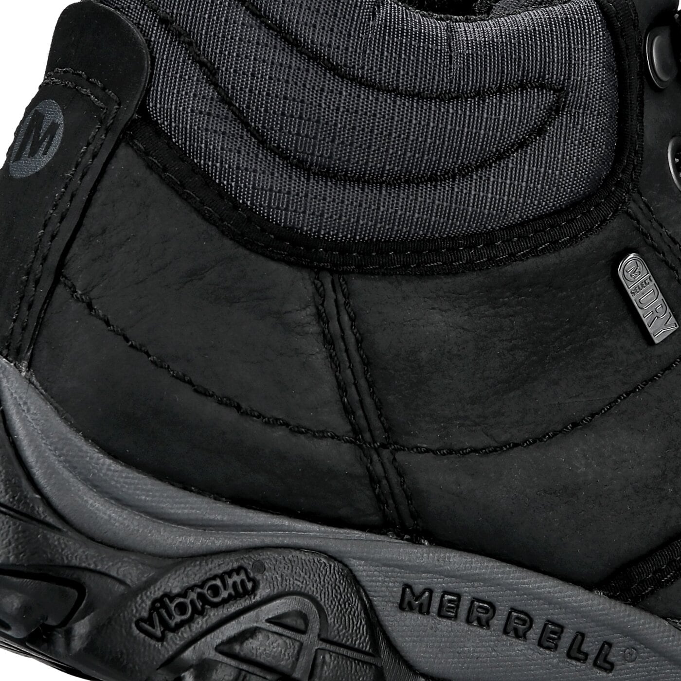 Buty outdoor męskie MERRELL MOAB ROVER MID WP j21277 kolor czarny