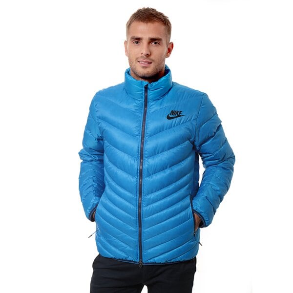 Kurtka zimowa męska NIKE KURTKA CASCADE DOWN JACKET 541460406 kolor niebieski