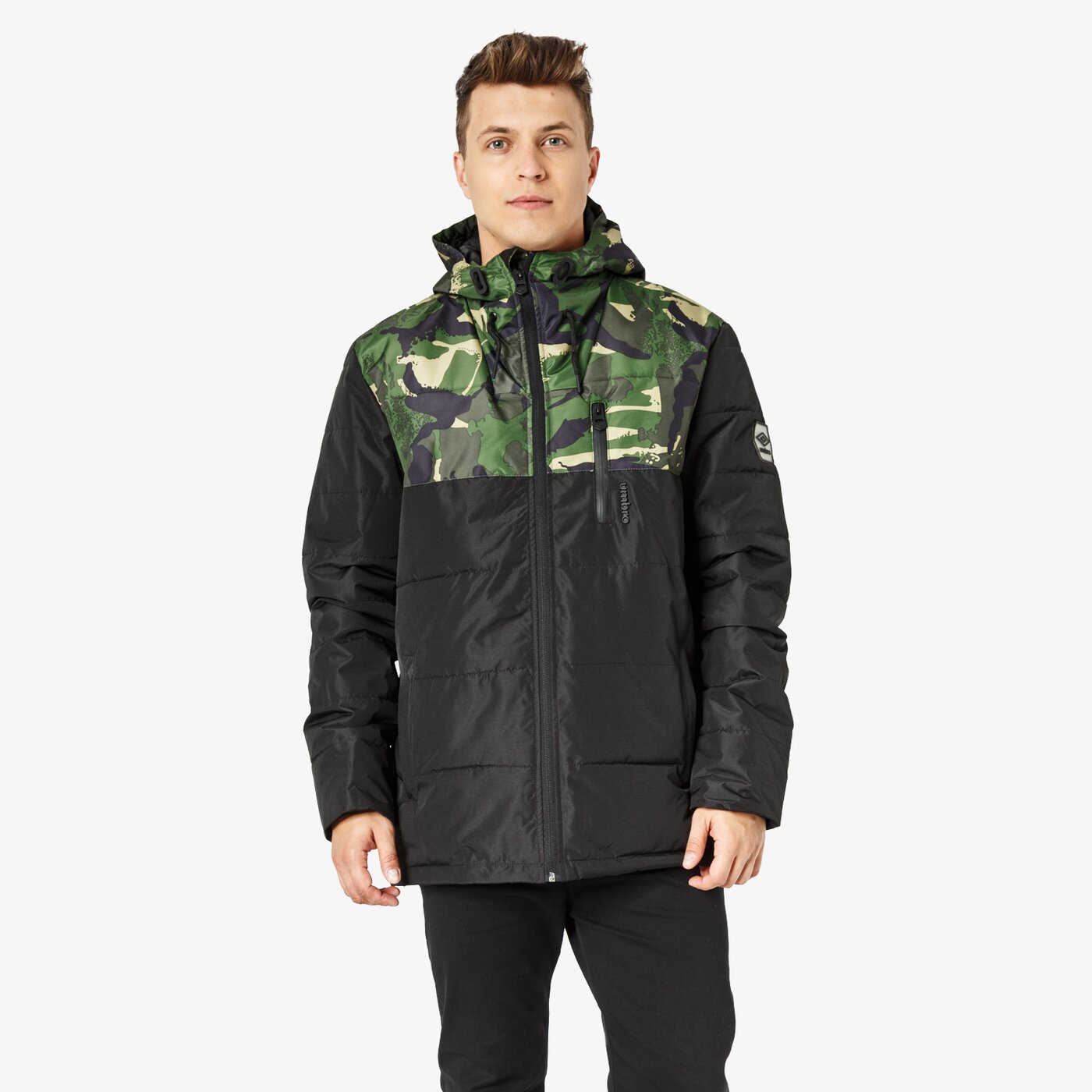 Kurtka zimowa męska UMBRO KURTKA DIOPSIDE ul38kum10001 kolor czarny