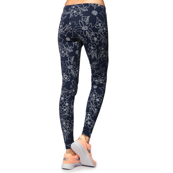 Spodnie dresowe damskie NIKE SPODNIE LEG-A-SEE HAWAIIAN2 724131410 kolor granatowy