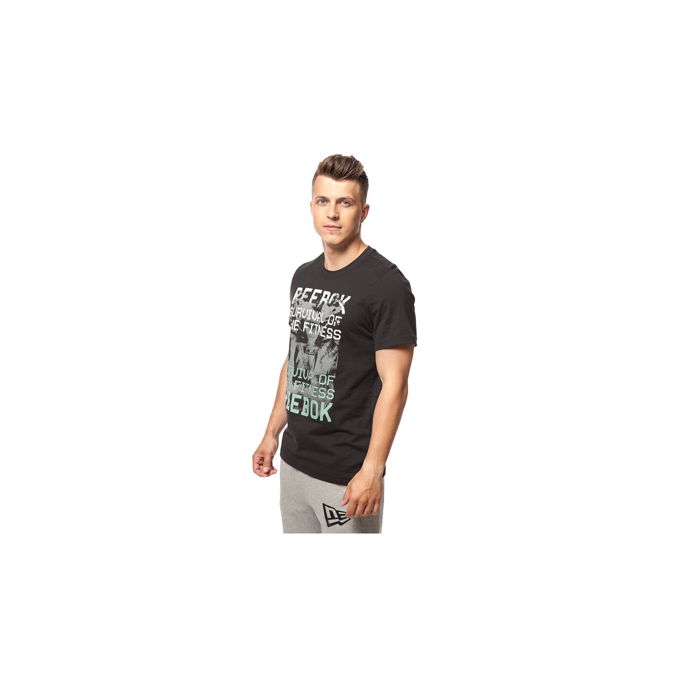 Koszulka męska REEBOK T-SHIRT GR PHOTO aa9309 kolor czarny