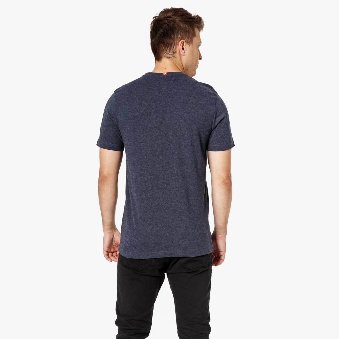 Koszulka męska LOTTO T-SHIRT SS SCRABBLE lo38tsm07002 kolor granatowy