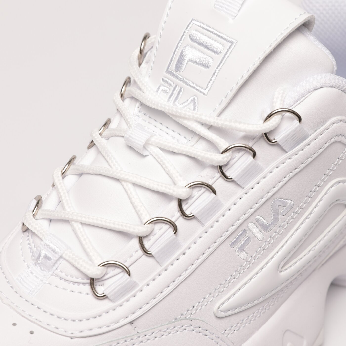 Buty sportowe damskie FILA DISRUPTOR II D-RING 5xm02260101 kolor biały