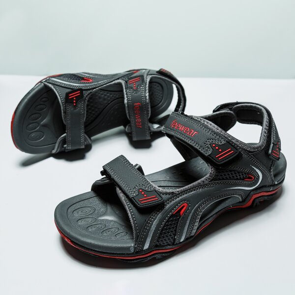 Sandały męskie FEEWEAR LAKTON fwms119002 kolor szary