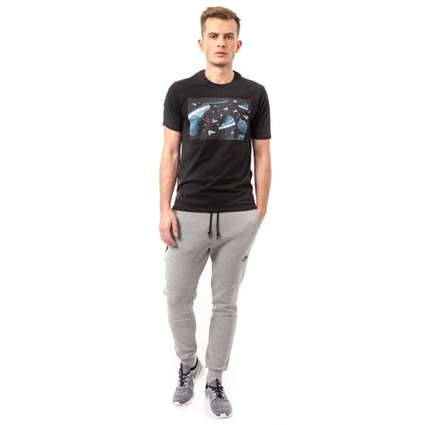 Koszulka męska NIKE T-SHIRT TEE-FORCE IN  SPACE 644384010 kolor czarny
