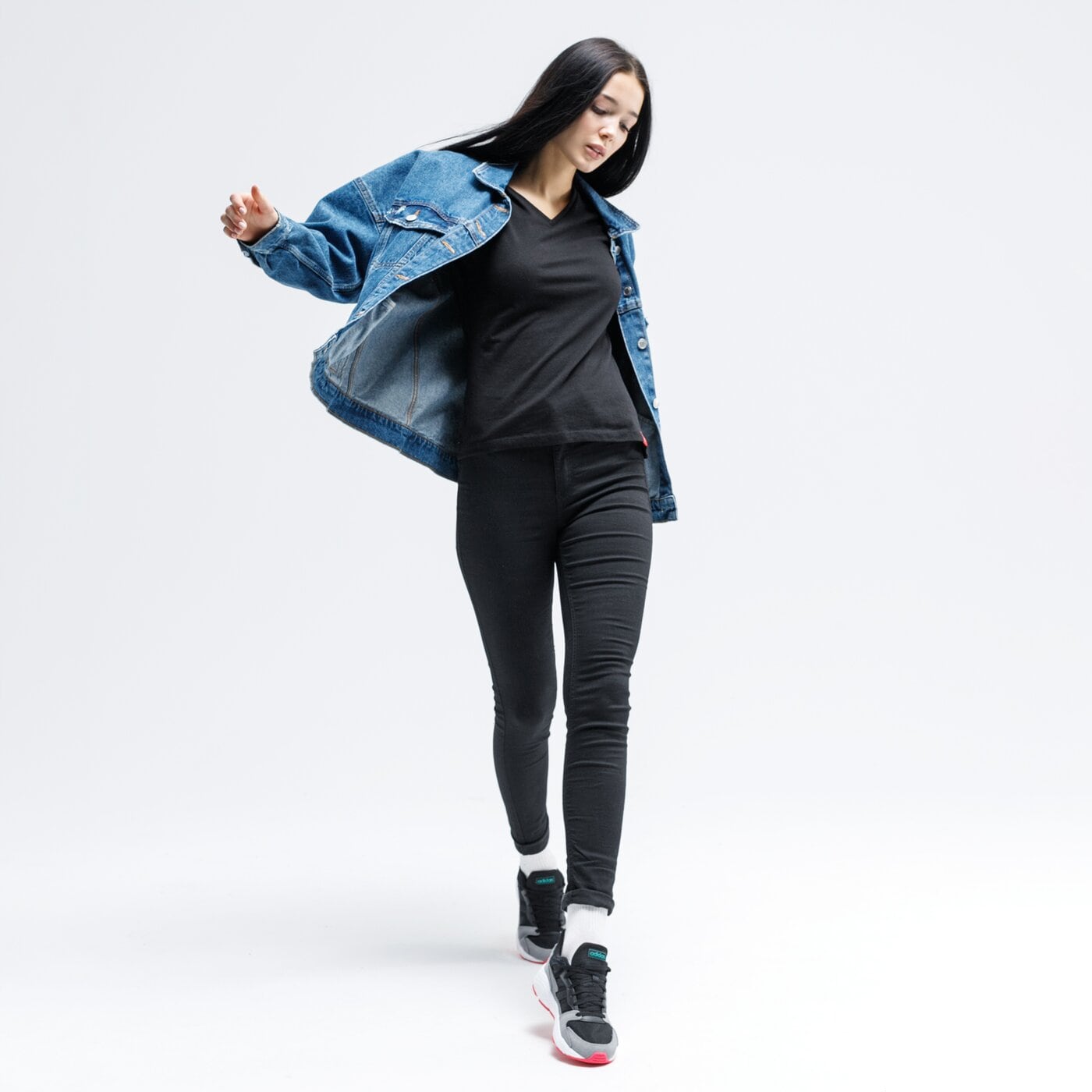 Koszulka damska UMBRO T-SHIRT TINGO ul120tsd47002 kolor czarny