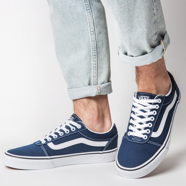 Buty sportowe męskie VANS MN WARD vn0a38dmjy31 kolor granatowy