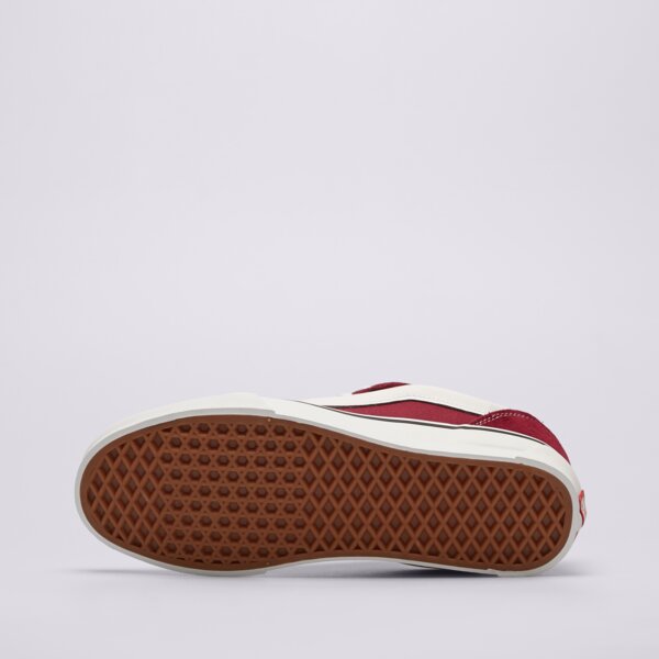 Buty sportowe męskie VANS KNU SKOOL  vn000d22zcf kolor bordowy