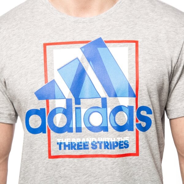 Koszulka męska ADIDAS T-SHIRT COUNTRY LOGO ai6035 kolor szary