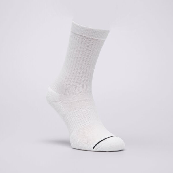 Skarpetki damskie JORDAN SKARPETY U J EVERYDAY CUSH POLY CREW 3PR dx9632-100 kolor biały